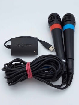 Original Playstation Mikrofone inkl. Adapter